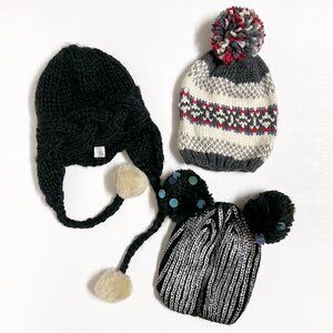 Winter Hats/Beanie Bundle of 3